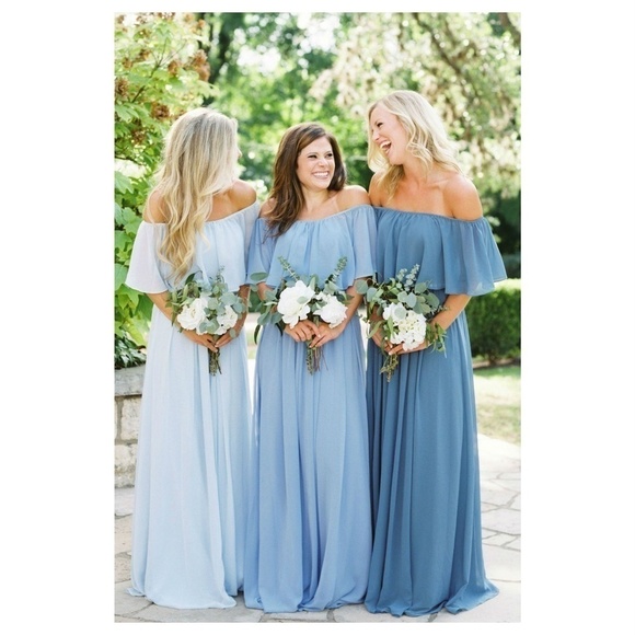 💕SHOW ME YOUR MUMU💕 Chiffon Ruffle Maxi Dress - Picture 5 of 8